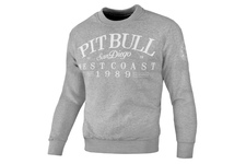 Bluza Pit Bull Oldschool Logo - Szara