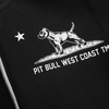 Bluza z kapturem Pit Bull Cal Flag - Czarna