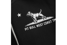 Bluza z kapturem Pit Bull Cal Flag - Czarna