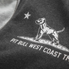 Bluza z kapturem Pit Bull Cal Flag - Grafitowa