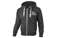 Bluza z kapturem Pit Bull Cal Flag - Grafitowa