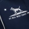 Bluza z kapturem Pit Bull Cal Flag - Granatowa