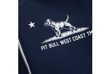 Bluza z kapturem Pit Bull Cal Flag - Granatowa