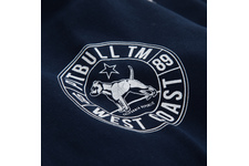 Bluza z kapturem Pit Bull Cal Flag - Granatowa