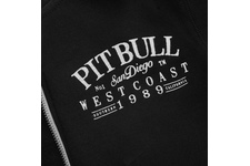 Bluza z kapturem Pit Bull Oldschool Logo - Czarna