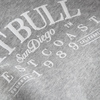 Bluza z kapturem Pit Bull Oldschool Logo - Szara