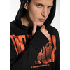 Bluza z kapturem Pit Bull Orange Dog - Czarna