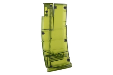 Szybkoładowacz ASG w kształcie magazynka M4/M16 na 450 kulek 6 mm - zielony