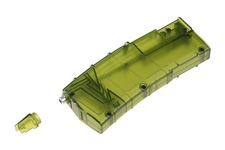 Szybkoładowacz ASG w kształcie magazynka M4/M16 na 450 kulek 6 mm - zielony
