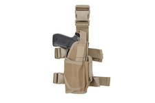 Kabura udowa GFC Tactical z ładownicą na magazynek - tan