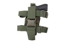 Kabura udowa GFC Tactical z ładownicą na magazynek - woodland
