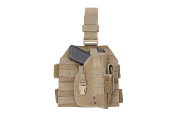 Kabura udowa GFC Tactical z kaburą uniwersalną - tan