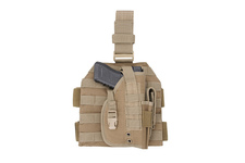 Kabura udowa GFC Tactical z kaburą uniwersalną - tan