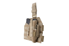 Kabura udowa GFC Tactical z kaburą uniwersalną - tan