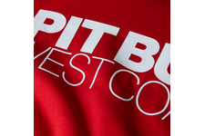 Bluza z kapturem Pit Bull TNT - Czerwona