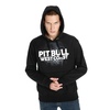 Bluza z kapturem Pit Bull Fuck The World - Czarna