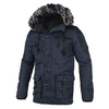 Zimowa kurtka z kapturem Pit Bull Rowcliff - Dark Navy