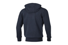 Bluza rozpinana z kapturem Pit Bull Small Logo - Granatowa