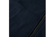 Bluza rozpinana z kapturem Pit Bull Small Logo - Granatowa