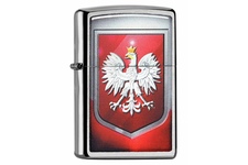 Zapalniczka ZIPPO Coat Of Arms Brushed Chrome