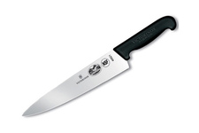 Nóż kuchenny Victorinox szerokie ostrze, 20 cm, czarny