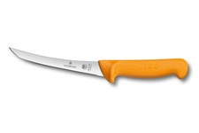 Nóż rzeźniczy Victorinox Swibo, giętki, 16 cm, żółty