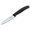 Nóż kuchenny Victorinox do jarzyn, gładki, 10 cm, czarny