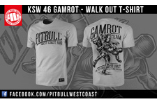 Koszulka Pit Bull KSW 46 Gamrot - Szara