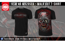 Koszulka Pit Bull KSW 46 Wrzosek - Czarna