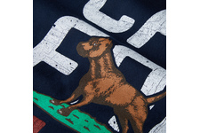 Bluza z kapturem Pit Bull California Flag - Granatowa