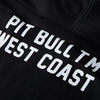Bluza z kapturem Pit Bull California Flag - Czarna