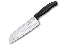 Swiss Classic Nóż Santoku ostrze ryflowane 17 cm
