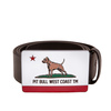 Pasek skórzany Pit Bull California Dog - Brązowy