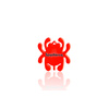 Pendrive Spyderco 2 GB Bug czerwony