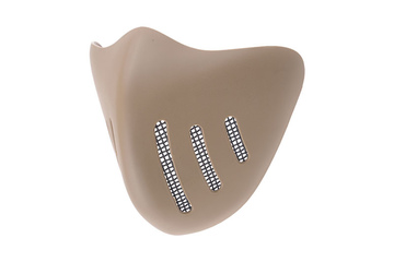 Maska ochronna Ultimate Tactical GH half face - tan