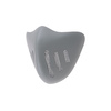 Maska ochronna Ultimate Tactical GH half face - szara
