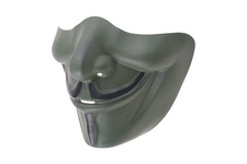 Maska ochronna Ultimate Tactical V-Mask - oliwkowa