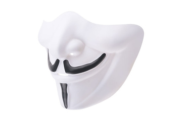 Maska ochronna Ultimate Tactical V-Mask - biała