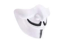 Maska ochronna Ultimate Tactical V-Mask - biała
