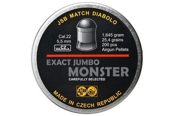 śrut 5,52 mm JSB EXACT JUMBO MONSTER 200 szt.