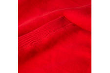 Bluza rozpinana 1/2 Pit Bull Small Logo - Czerwona