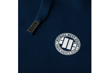 Bluza z kapturem Pit Bull Small Logo - Granatowa