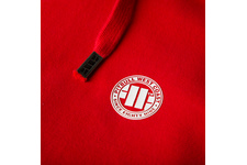 Bluza z kapturem Pit Bull Small Logo - Czerwona