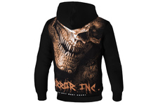 Bluza z kapturem Pit Bull Terror Face - Czarna