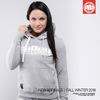 Bluza damska z kapturem Pit Bull Boxing - Szara