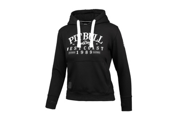 Bluza damska z kapturem Pit Bull Oldschool - Czarna