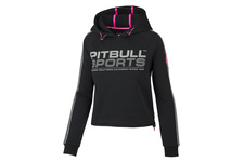 Bluza damska z kapturem Pit Bull Athletica - Czarna