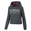 Bluza damska z kapturem Pit Bull Athletica - Grafitowa