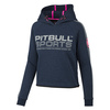 Bluza damska z kapturem Pit Bull Athletica - Chabrowa