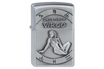Zapalniczka ZIPPO Brushed Chrome Virgo